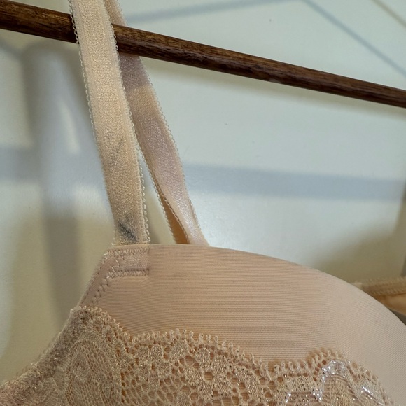 Victoria's Secret Lace Dream Angels Lined Demi Bra - Blush Pink - Picture 2 of 6